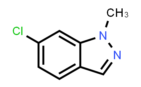 CAS No. 1210781-03-5, 6-Chloro-1-methyl-1H-indazole
