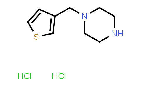 CAS No. 1211256-64-2, 1-[(Thiophen-3-yl)methyl]piperazine dihydrochloride