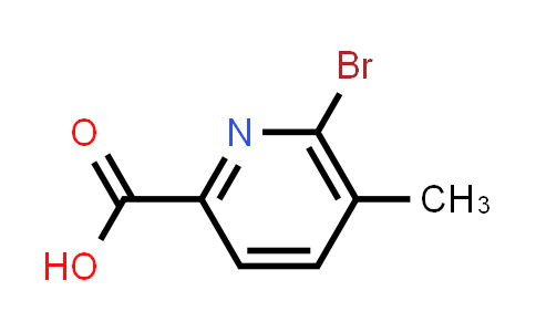 CAS No. 1211516-25-4, 6-Bromo-5-methylpicolinic acid
