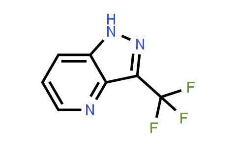 CAS No. 1211517-40-6, 3-(Trifluoromethyl)-1H-pyrazolo[4,3-b]pyridine