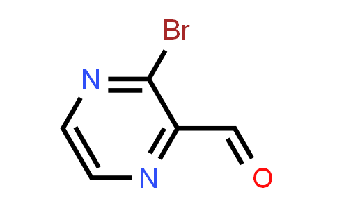 CAS No. 1211520-35-2, 3-Bromopyrazine-2-carbaldehyde