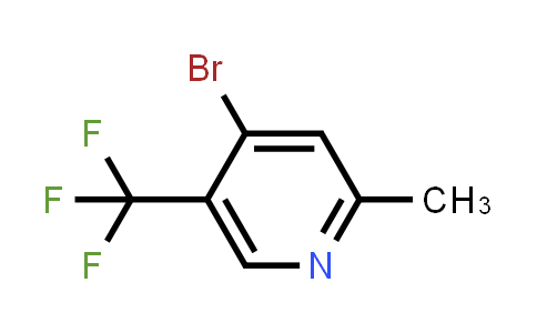 CAS No. 1211524-52-5, Pyridine, 4-bromo-2-methyl-5-(trifluoromethyl)-