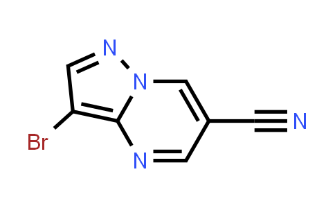 CAS No. 1211525-27-7, 3-Bromopyrazolo[1,5-a]pyrimidine-6-carbonitrile