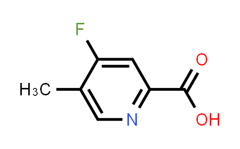 CAS No. 1211530-15-2, 4-Fluoro-5-methylpicolinic acid