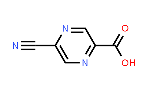 CAS No. 1211533-09-3, 5-Cyanopyrazine-2-carboxylic acid