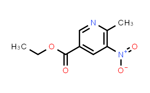 CAS No. 1211538-09-8, Ethyl 6-methyl-5-nitropyridine-3-carboxylate