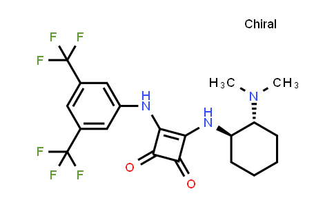 CAS No. 1211565-07-9, 3-[[3,5-Bis(trifluoromethyl)phenyl]amino]-4-[[(1R,2R)-2-(dimethylamino)cyclohexyl]amino]-3-cyclobutene-1,2-dione