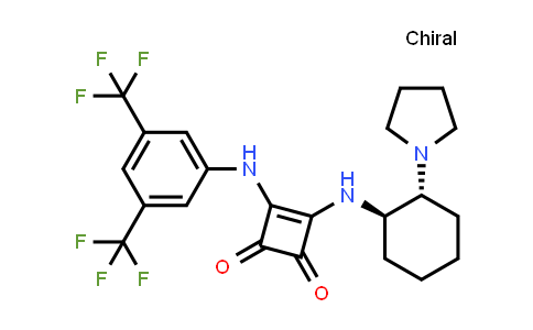MC511835 | 1211565-10-4 | 3-[[3,5-Bis(trifluoromethyl)phenyl]amino]-4-[[(1R,2R)-2-(1-pyrrolidinyl)cyclohexyl]amino]-3-cyclobutene-1,2-dione