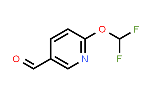 CAS No. 1211577-99-9, 6-(Difluoromethoxy)nicotinaldehyde