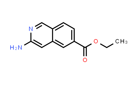 CAS No. 1211582-65-8, Ethyl 3-aminoisoquinoline-6-carboxylate