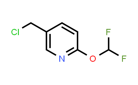 CAS No. 1211584-92-7, 5-(Chloromethyl)-2-(difluoromethoxy)pyridine