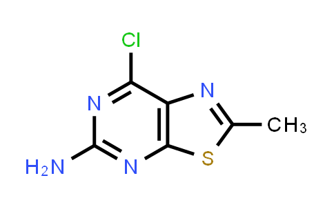 CAS No. 1211584-94-9, 7-Chloro-2-methylthiazolo[5,4-d]pyrimidin-5-amine