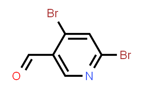 CAS No. 1211585-10-2, 4,6-Dibromonicotinaldehyde