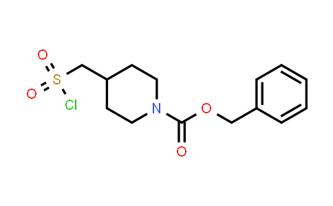 CAS No. 1211587-42-6, Benzyl 4-[(chlorosulfonyl)methyl]piperidine-1-carboxylate