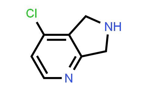 CAS No. 1211591-40-0, 4-Chloro-6,7-dihydro-5H-pyrrolo[3,4-b]pyridine