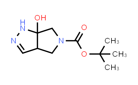 CAS No. 1211594-55-6, tert-Butyl 6a-hydroxy-3a,4,6,6a-tetrahydropyrrolo[3,4-c]pyrazole-5(1H)-carboxylate