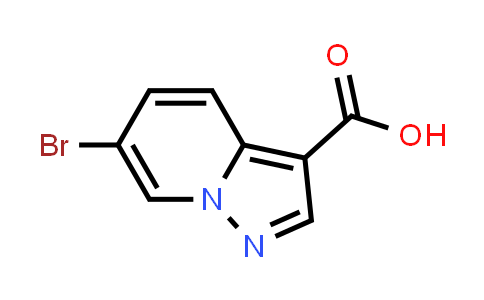 CAS No. 1211596-19-8, 6-Bromopyrazolo[1,5-a]pyridine-3-carboxylic acid