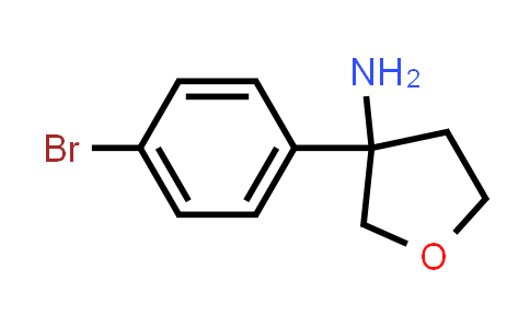CAS No. 1211596-34-7, 3-(4-Bromophenyl)oxolan-3-amine