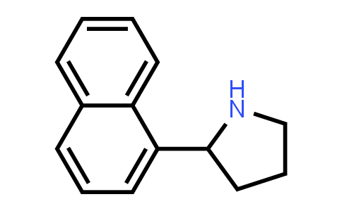 CAS No. 121193-91-7, 2-(Naphthalen-1-yl)pyrrolidine