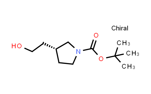 CAS No. 1212182-03-0, tert-Butyl (R)-3-(2-hydroxyethyl)pyrrolidine-1-carboxylate