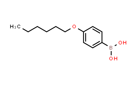 CAS No. 121219-08-7, B-[4-(Hexyloxy)phenyl]boronic acid