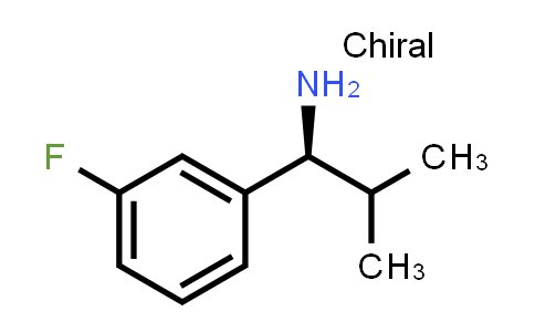 CAS No. 1212235-74-9, (1S)-1-(3-fluorophenyl)-2-methylpropylamine