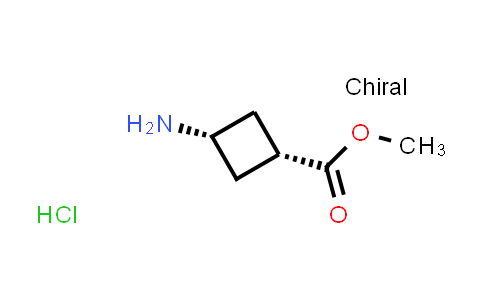 CAS No. 1212304-86-3, cis-Methyl 3-aminocyclobutanecarboxylate hydrochloride