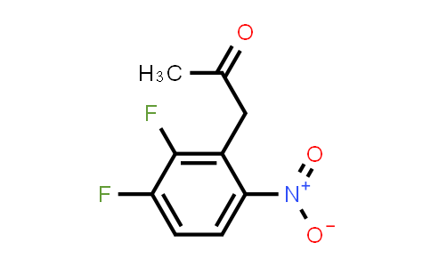 CAS No. 121247-16-3, 2-Propanone, 1-(2,3-difluoro-6-nitrophenyl)-