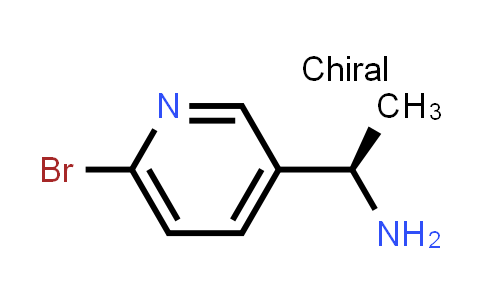CAS No. 1212942-90-9, (R)-1-(6-Bromopyridin-3-yl)ethanamine