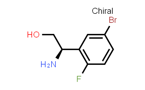 CAS No. 1213027-14-5, (R)-2-Amino-2-(5-bromo-2-fluorophenyl)ethan-1-ol