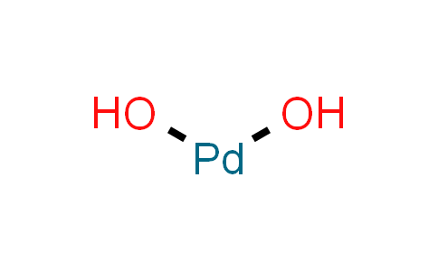 CAS No. 12135-22-7, Palladium hydroxide on activated carbon(10%)(wetted with ca. 55% Water)