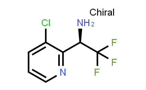 CAS No. 1213528-71-2, (R)-1-(3-Chloropyridin-2-yl)-2,2,2-trifluoroethanamine