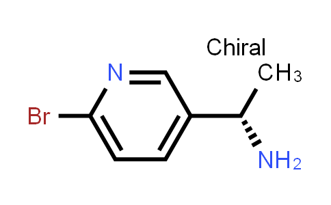 CAS No. 1213594-37-6, (1s)-1-(6-Bromo(3-pyridyl))ethylamine