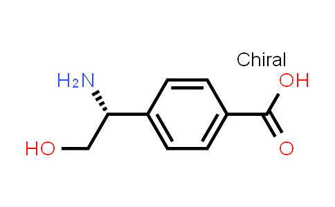 CAS No. 1213661-28-9, 4-[(1R)-1-Amino-2-hydroxyethyl]benzoic acid