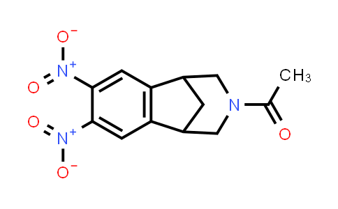 CAS No. 1213782-02-5, 1-(7,8-Dinitro-1,2,4,5-tetrahydro-3H-1,5-methanobenzo[d]azepin-3-yl)ethan-1-one