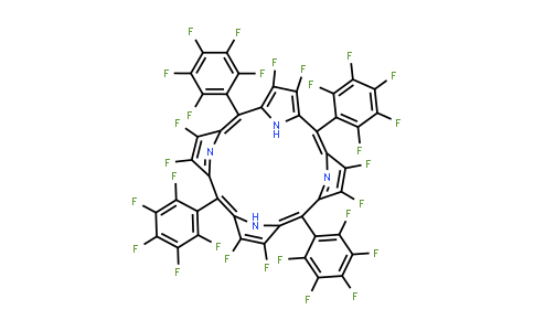 CAS No. 121399-88-0, 2,3,7,8,12,13,17,18-Octafluoro-5,10,15,20-tetrakis(pentafluorophenyl)porphyrin