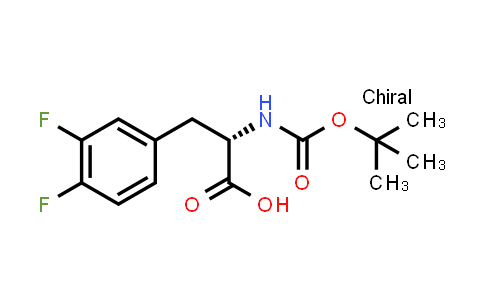 CAS No. 1214041-87-8, Phenylalanine, N-[(1,1-dimethylethoxy)carbonyl]-3,4-difluoro-