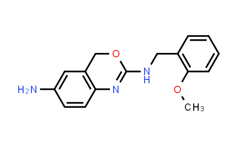 CAS No. 1214248-03-9, N2-(2-Methoxybenzyl)-4H-benzo[d][1,3]oxazine-2,6-diamine