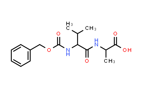 CAS No. 121428-71-5, DL-Alanine, N-[N-[(phenylmethoxy)carbonyl]-DL-valyl]-