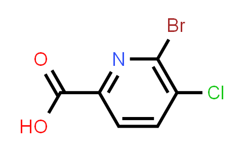CAS No. 1214328-42-3, 6-Bromo-5-chloropicolinic acid