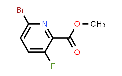 CAS No. 1214332-47-4, Methyl 6-bromo-3-fluoropicolinate