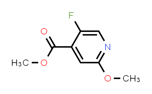 CAS No. 1214346-01-6, Methyl 5-fluoro-2-methoxyisonicotinate