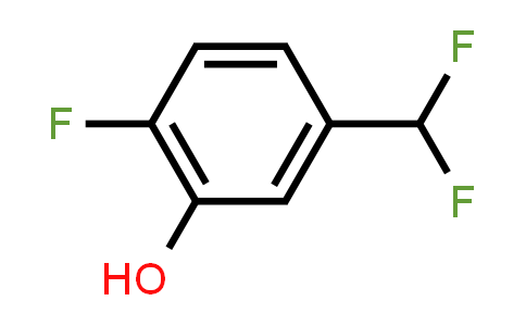 CAS No. 1214348-52-3, 5-(Difluoromethyl)-2-fluorophenol