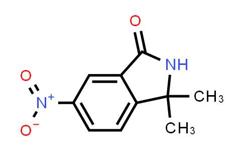CAS No. 1214900-72-7, 3,3-Dimethyl-6-nitro-2,3-dihydro-1H-isoindol-1-one