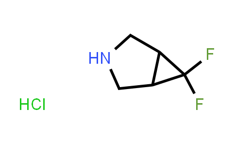 CAS No. 1215071-13-8, 6,6-Difluoro-3-azabicyclo[3.1.0]hexane hydrochloride