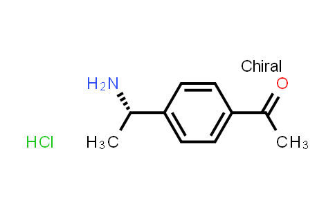 CAS No. 1215213-92-5, (S)-1-(4-(1-aminoethyl)phenyl)ethanone hydrochloride