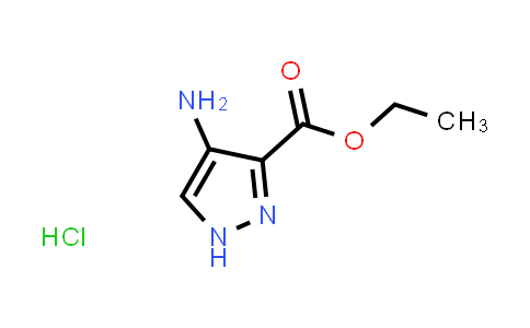CAS No. 1215505-37-5, Ethyl 4-amino-1H-pyrazole-3-carboxylate hydrochloride
