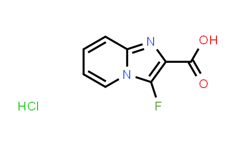 CAS No. 1215783-26-8, 3-Fluoroimidazo[1,2-a]pyridine-2-carboxylic acid hydrochloride