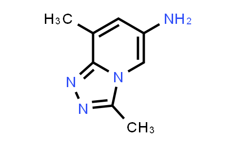 CAS No. 1215932-77-6, 3,8-Dimethyl-[1,2,4]triazolo[4,3-a]pyridin-6-amine
