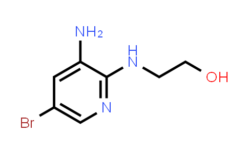 CAS No. 1216024-64-4, 2-((3-Amino-5-bromopyridin-2-yl)amino)ethanol
